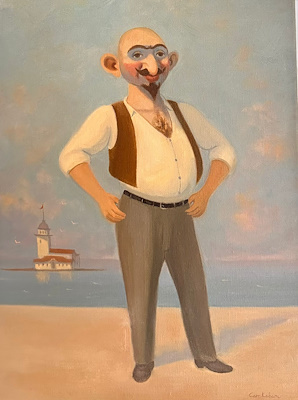 Cem Kebenç imzalı tablo — Yağlı Boya, 40×30 cm, 25.000 TL müzayede satışı