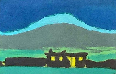 Orhan imzalı tablo — Yağlı Boya, 15×22.5 cm, 6.000 TL müzayede satışı