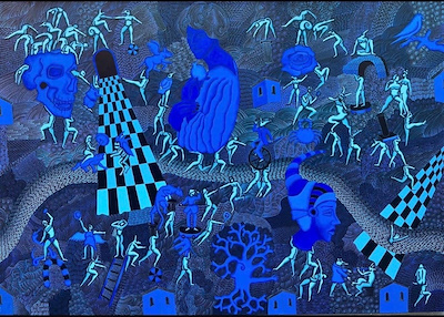 Necmi Gürseler imzalı tablo — Yağlı Boya, 120×170 cm, 150.000 TL müzayede satışı