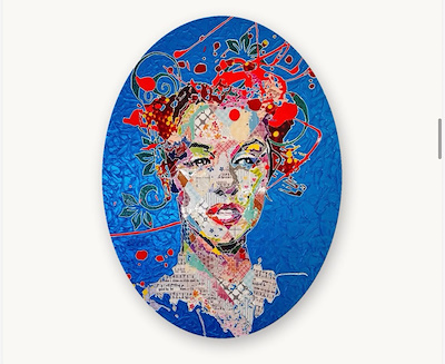 Pınar Du imzalı tablo — Karışık Teknik, 86×76 cm, 48.000 TL müzayede satışı