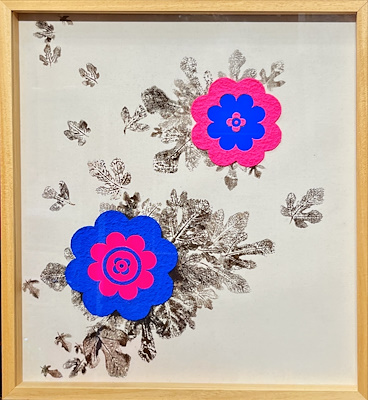 Gökçe Çiçek Erdemir imzalı tablo — Karışık Teknik, 59×53 cm, 17.000 TL müzayede satışı