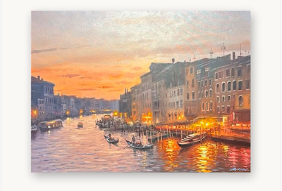 Bülent Kılıç imzalı tablo — Yağlı Boya, 85×115 cm, 40.000 TL müzayede satışı