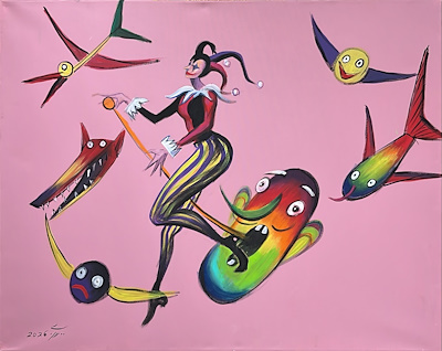 Nazar Moosavinia imzalı tablo — Akrilik Boya, 80×100 cm, 12.000 TL müzayede satışı