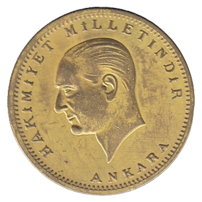 T.C Hakimiyet Milletindir 1923 Ankara Jeton | Janus Mezat