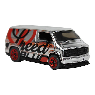 2007 Hot Wheels Dodge Van Custom-6.6 cm | Janus Mezat
