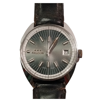 Frister Speedstar 1976年 マツモクVintage Falcon Marka Tarih Özellikli İsviçre Üretim Otomatık Vintage Erkek