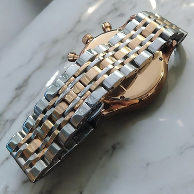 Emporio Armani AR-1721 – Çelik Kronograf Erkek Kol Saati-• Emporio