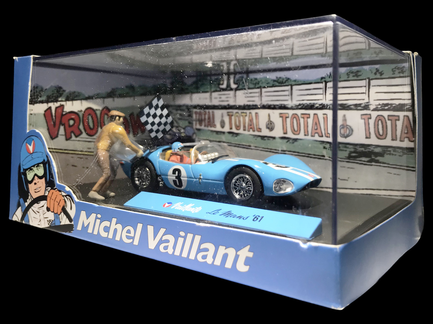 Michel Vaillant - Jean Graton Editeur - Vaillante Le Mans Type 2 Diecast Vehicle Scale 143 Mint In Box A30013 En