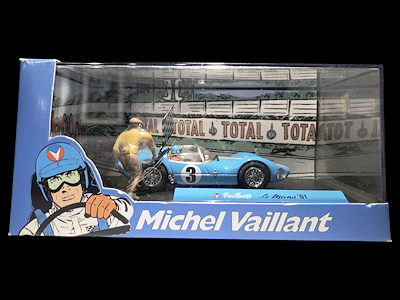 Altaya Michel Vaillant MV41 - Vaillante Le Mans Type 1, échelle 1/43, Série Le Grand Défi
