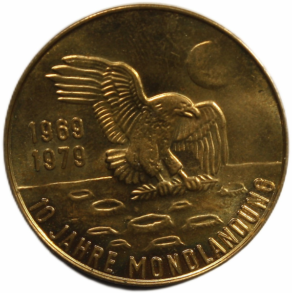 1969-1979 West Germany Apollo 11 Moon Landing 10th Anniversary
