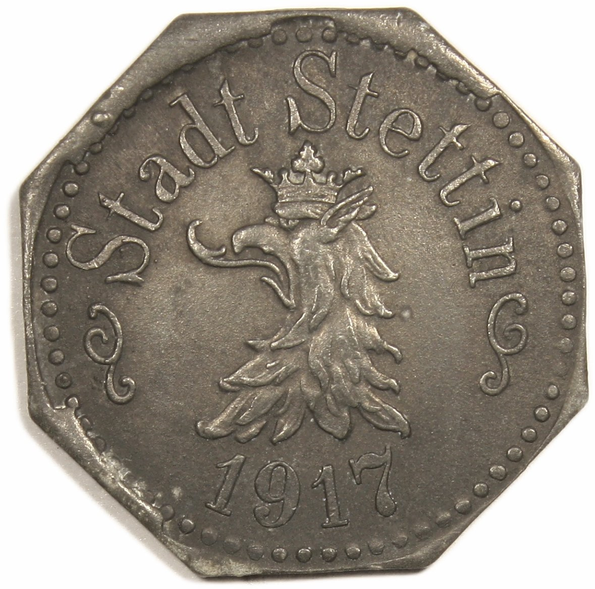 Almanya 5 Pfennig 1917 Stadt Stettin Notgeld | Janus Mezat