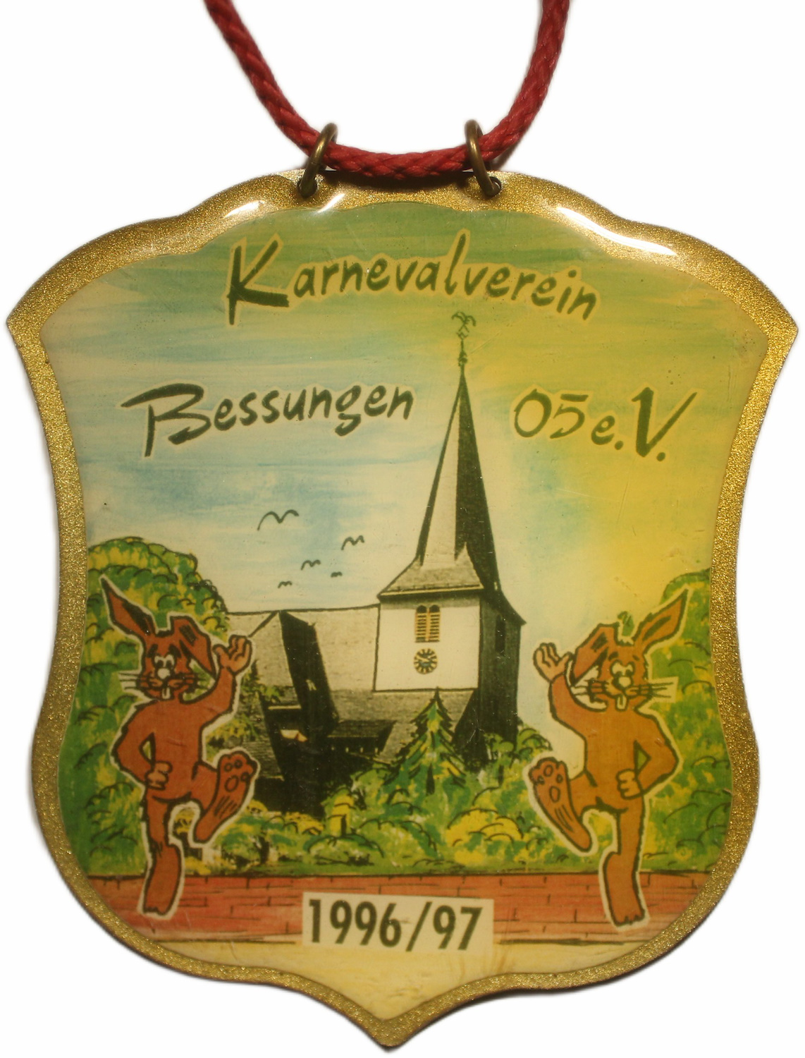1996-1997 Bessungen Karnevalverein O5e.V. Karnaval Rozeti-KATEGORİ