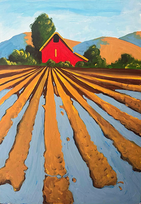 Canan Karaman imzalı tablo — 50×35 cm, 3.500 TL müzayede satışı