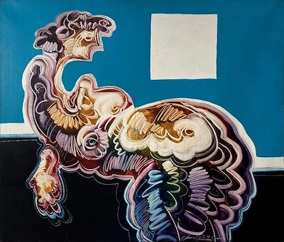 Murat Özcan imzalı tablo — Yağlı Boya, 80×90 cm, 10.750 TL müzayede satışı