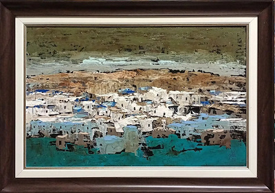 Harun Açıkalın imzalı tablo — Yağlı Boya, 32×50 cm, 2.500 TL müzayede satışı