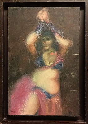 Recep Aynacı imzalı tablo — Yağlı Boya, 46×30 cm, 1.000 TL müzayede satışı