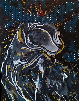 Janan Ramizova imzalı tablo — Akrilik Boya, 80×60 cm, 1.500 TL müzayede satışı