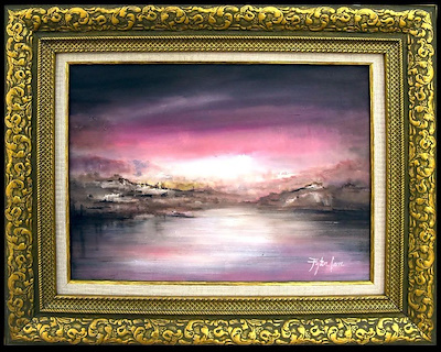 Ayten Çam imzalı tablo — Yağlı Boya, 30×40 cm, 1.000 TL müzayede satışı