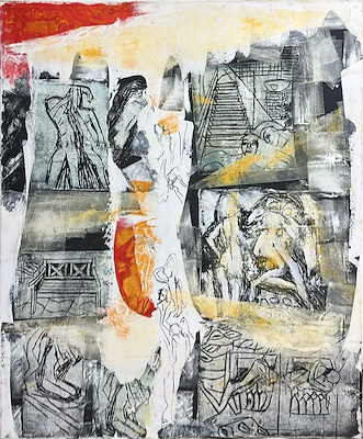 Meltem Akkaya imzalı tablo — Yağlı Boya, 100×80 cm, 11.500 TL müzayede satışı