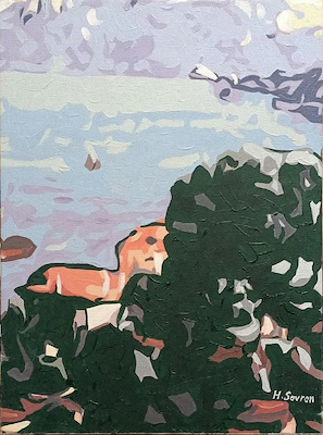 Hasan Savran imzalı tablo — Yağlı Boya, 40×30 cm, 1.000 TL müzayede satışı
