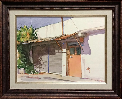 Yusuf Kemal Çankaya imzalı tablo — Sulu Boya, 27×37 cm, 2.500 TL müzayede satışı