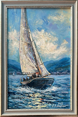 Hassan Naıbyan imzalı tablo — Yağlı Boya, 50×32 cm, 2.500 TL müzayede satışı