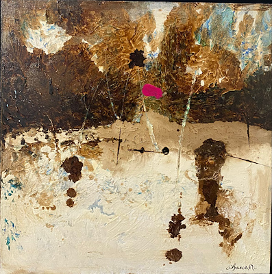 Sümeyye Bozkurt imzalı tablo — Akrilik Boya, 40×40 cm, 2.500 TL müzayede satışı