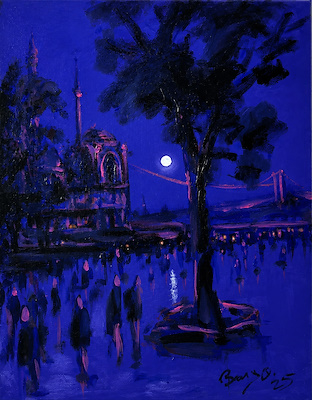 Bayro imzalı tablo — Yağlı Boya, 50×40 cm, 2.000 TL müzayede satışı