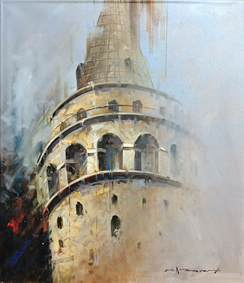 Mohammed Kazemi imzalı tablo — Yağlı Boya, 80×60 cm, 7.000 TL müzayede satışı