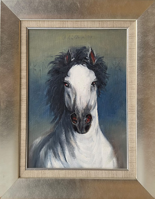 Durmuş Ali Akça imzalı tablo — Yağlı Boya, 40×30 cm, 5.000 TL müzayede satışı