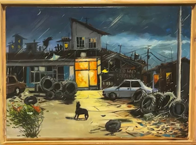 Metin Mankaloğlu imzalı tablo — Yağlı Boya, 50×70 cm, 7.000 TL müzayede satışı