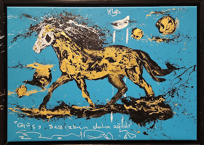 Seyed Davoud imzalı tablo — Yağlı Boya, 50×70 cm, 7.000 TL müzayede satışı
