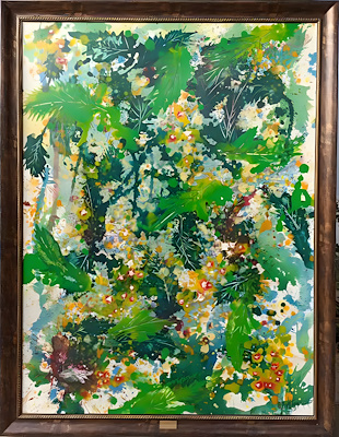 Mehmet Akkaya imzalı tablo — Yağlı Boya, 115×90 cm, 20.000 TL müzayede satışı