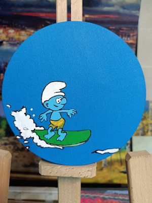 Nilüfer Manafi imzalı tablo — Yağlı Boya, 2.500 TL müzayede satışı