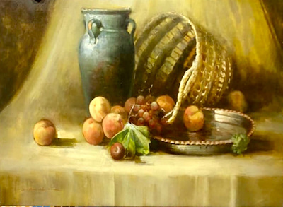 Mohammed Kazemi imzalı tablo — Yağlı Boya, 64×98 cm, 17.000 TL müzayede satışı