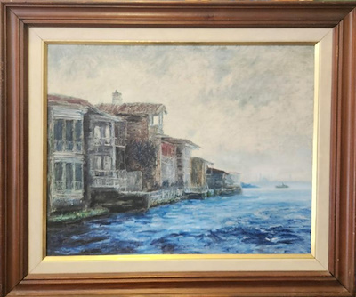 Zafer Karakuş imzalı tablo — Yağlı Boya, 40×50 cm, 15.000 TL müzayede satışı