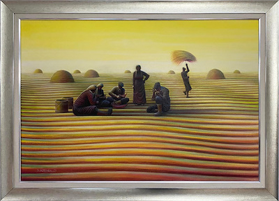 Süleyman Karakul imzalı tablo — Yağlı Boya, 60×90 cm, 120.000 TL müzayede satışı