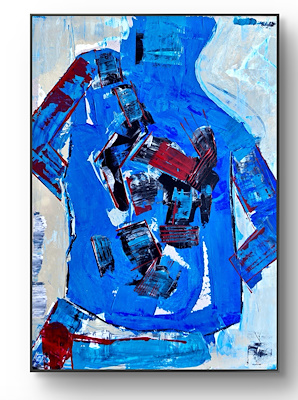 Merve Karapolat imzalı tablo — Akrilik Boya, 70×50 cm, 1.200 TL müzayede satışı