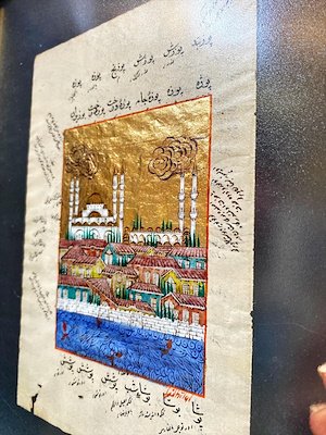 Gülhilal imzalı tablo — Minyatür, 21×14 cm, 5.000 TL müzayede satışı
