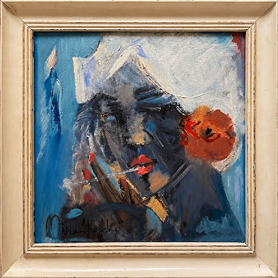 Mira Koldaş imzalı tablo — Yağlı Boya, 30×30 cm, 3.250 TL müzayede satışı