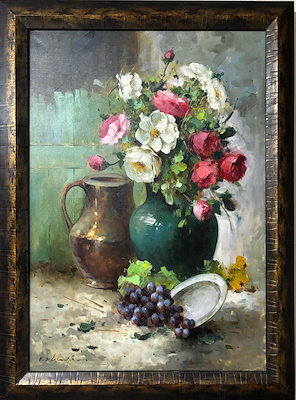 Avrupa imzalı tablo — Yağlı Boya, 70×50 cm, 4.000 TL müzayede satışı
