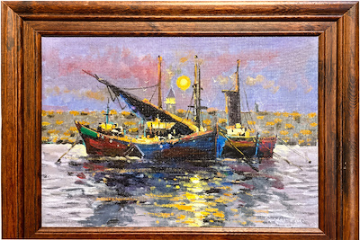 Serdar Kar imzalı tablo — Yağlı Boya, 30×40 cm, 2.250 TL müzayede satışı