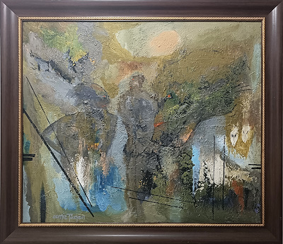 Cengiz Tüzgen imzalı tablo — Yağlı Boya, 56×66 cm, 3.750 TL müzayede satışı