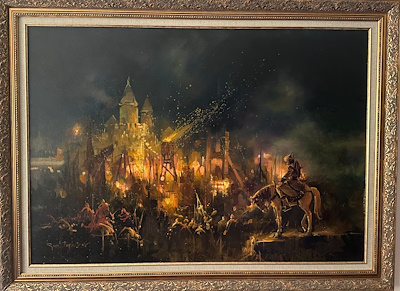 Remzi Taşkıran imzalı tablo — Yağlı Boya, 70×100 cm, 25.000 TL müzayede satışı