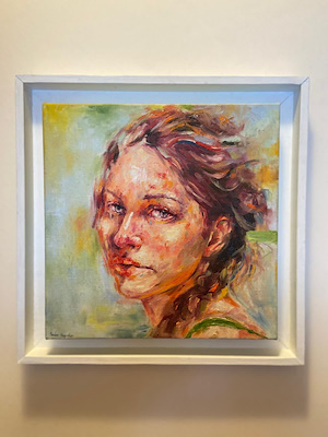 Birkan Başçeken imzalı tablo — Yağlı Boya, 30×30 cm, 1.500 TL müzayede satışı