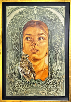 Çiğdem Buçak Telli imzalı tablo — Yağlı Boya, 110×75 cm, 70.000 TL müzayede satışı