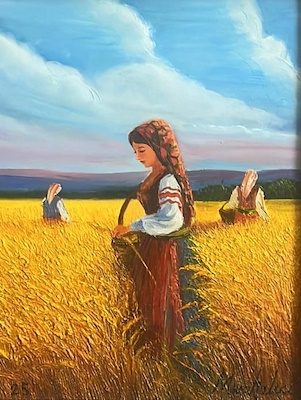 Murat Halıcı imzalı tablo — Yağlı Boya, 40×30 cm, 12.500 TL müzayede satışı