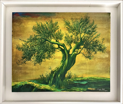 Selmani Baki Kocaispir imzalı tablo — Yağlı Boya, 40×50 cm, 25.000 TL müzayede satışı