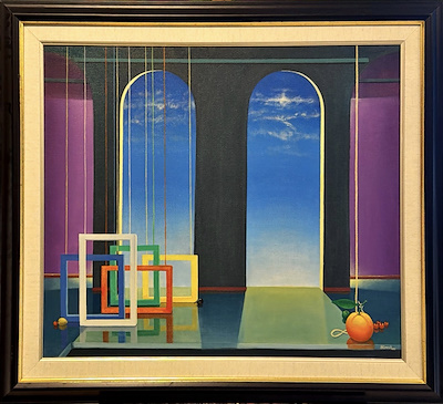 Himmet Gümrah imzalı tablo — Yağlı Boya, 60×70 cm, 200.000 TL müzayede satışı