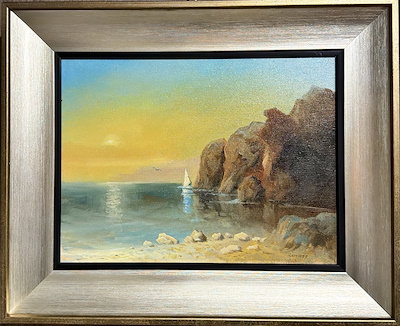 Sendr Peter imzalı tablo — Yağlı Boya, 30×40 cm, 4.000 TL müzayede satışı